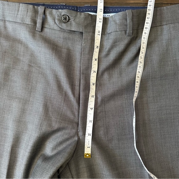 Peter Millar Harker Charcoal Wool Dress Pants Size 40 Business Casual Formal - Picture 8 of 9